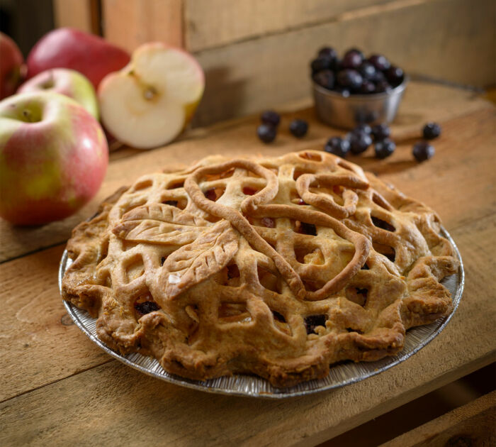 Apple Blueberry Pie