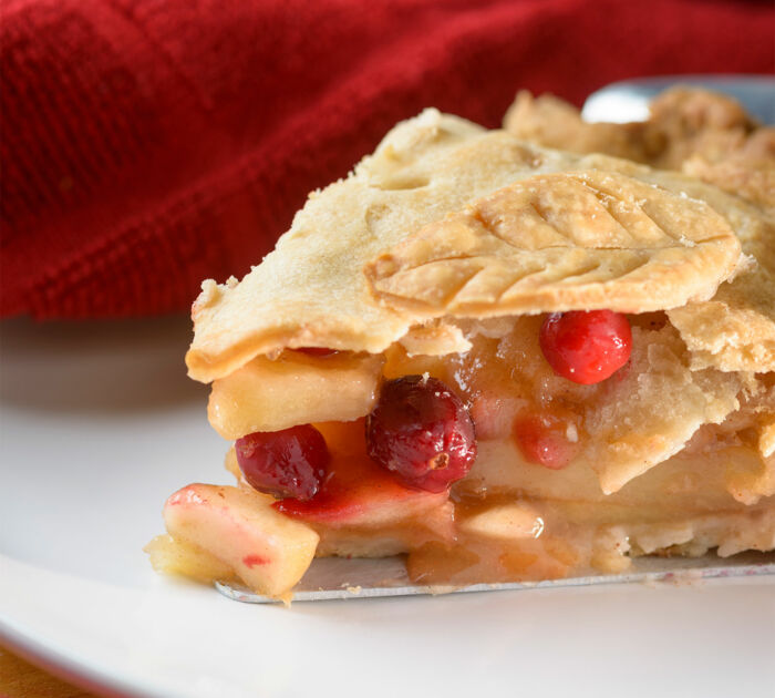 Apple Cranberry Pie