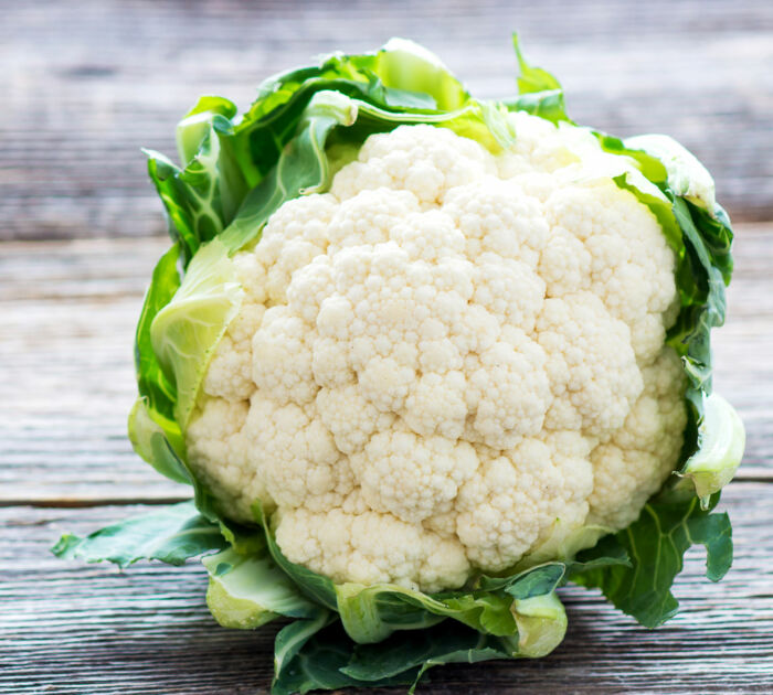 White Cauliflower Heads