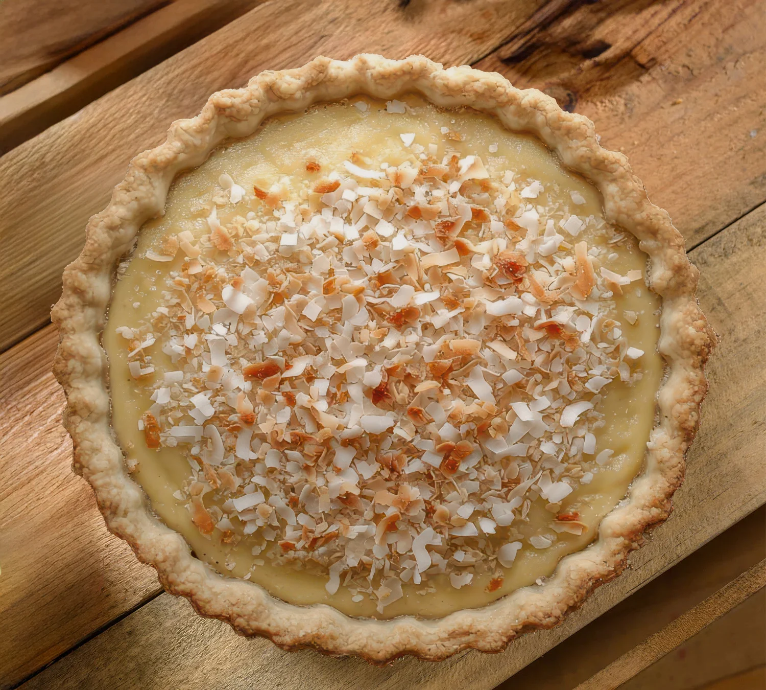 Coconut Custard Pie